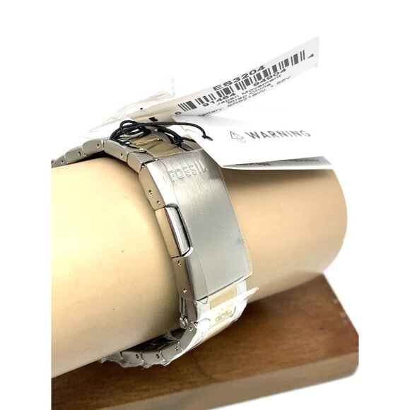 Fossil Women's Watch ES3204 Riley Quartz Two Tone Stainless Steel Gemmed 38mm - Picture 11 of 15